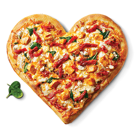 Pizza heart Image