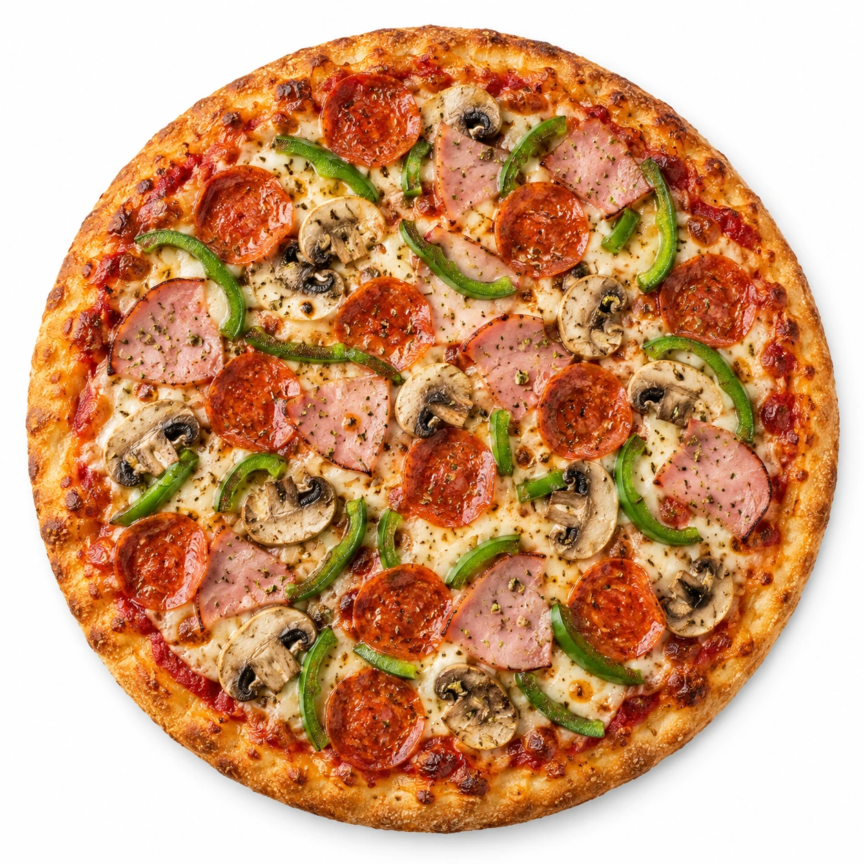 Deluxe Meat Pizza