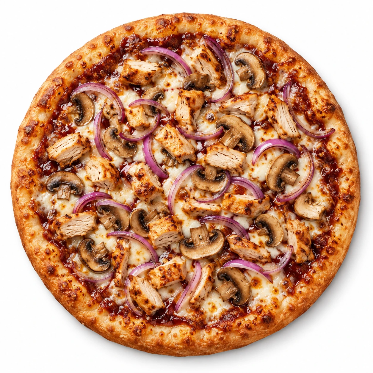 Pollo BBQ Meat Pizza